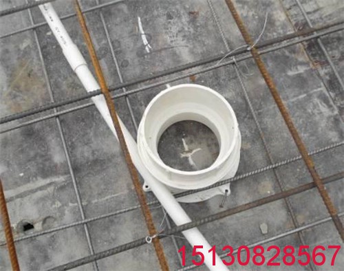 管道預埋套管 排水管道預埋套筒 橡塑預埋止水節(jié)的安裝使用1